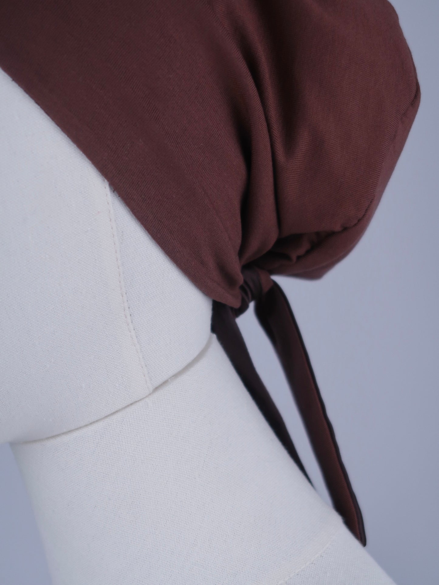 Brown Silk-Lined Undercap