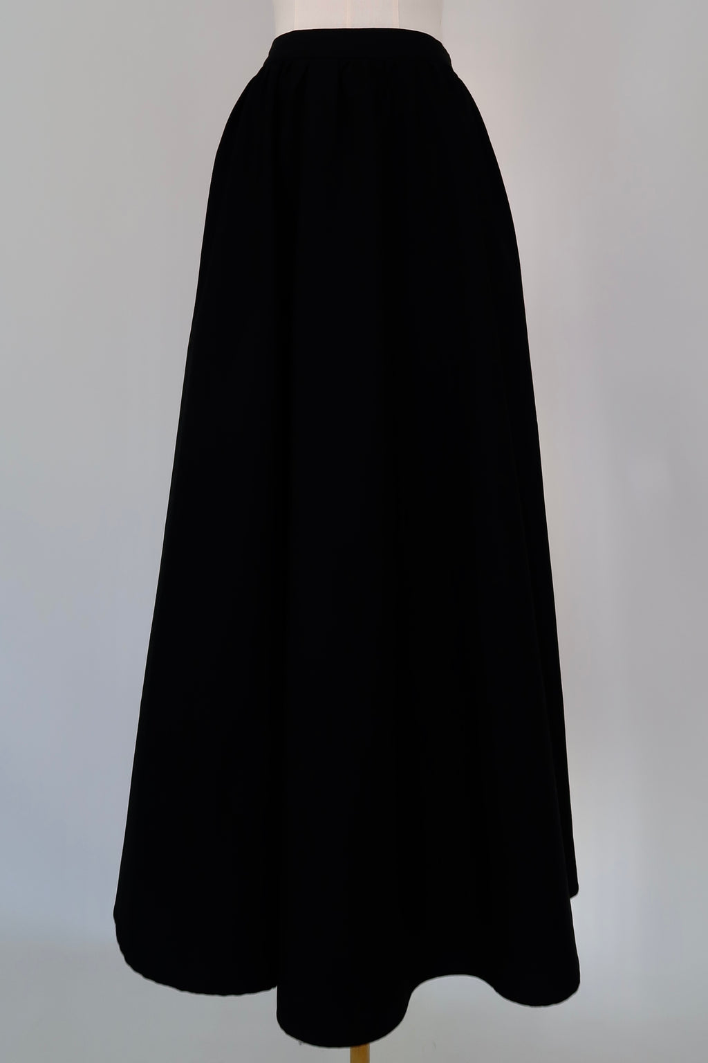 Black Cotton Skirt