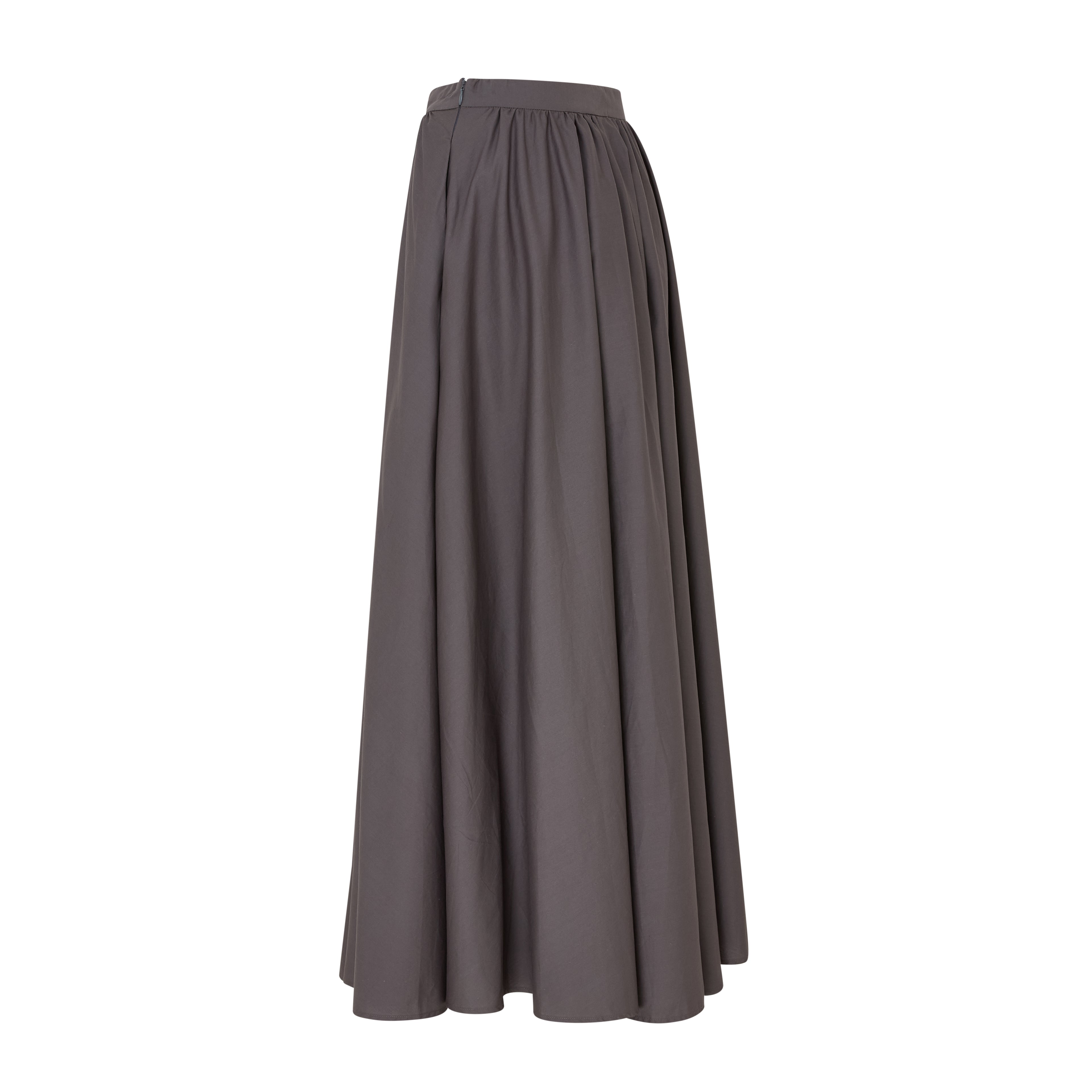 Charcoal | Twill Cotton Maxi