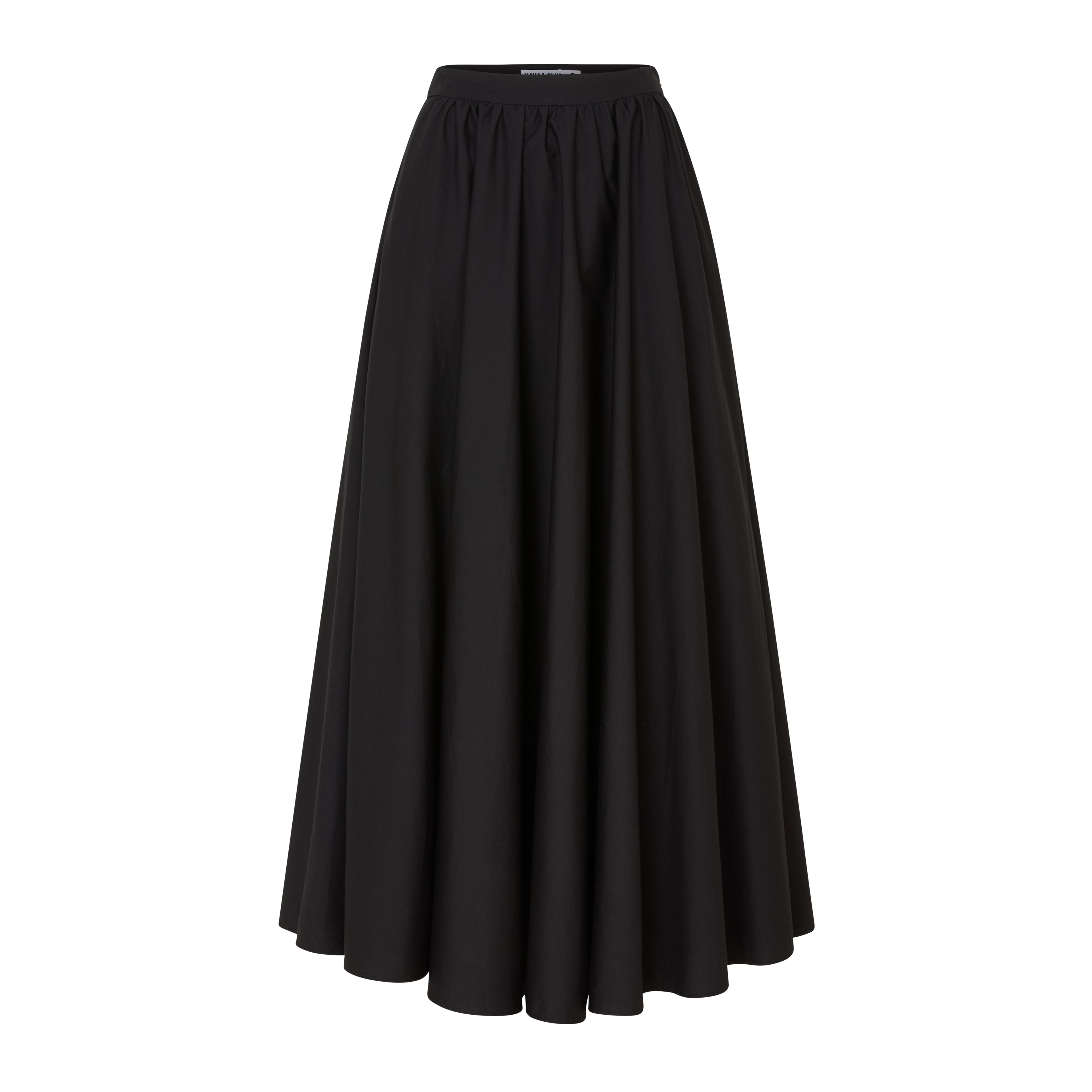 Black | Twill Cotton Maxi