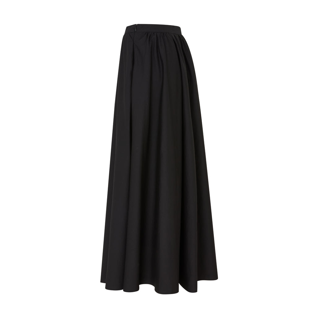 Black | Twill Cotton Maxi