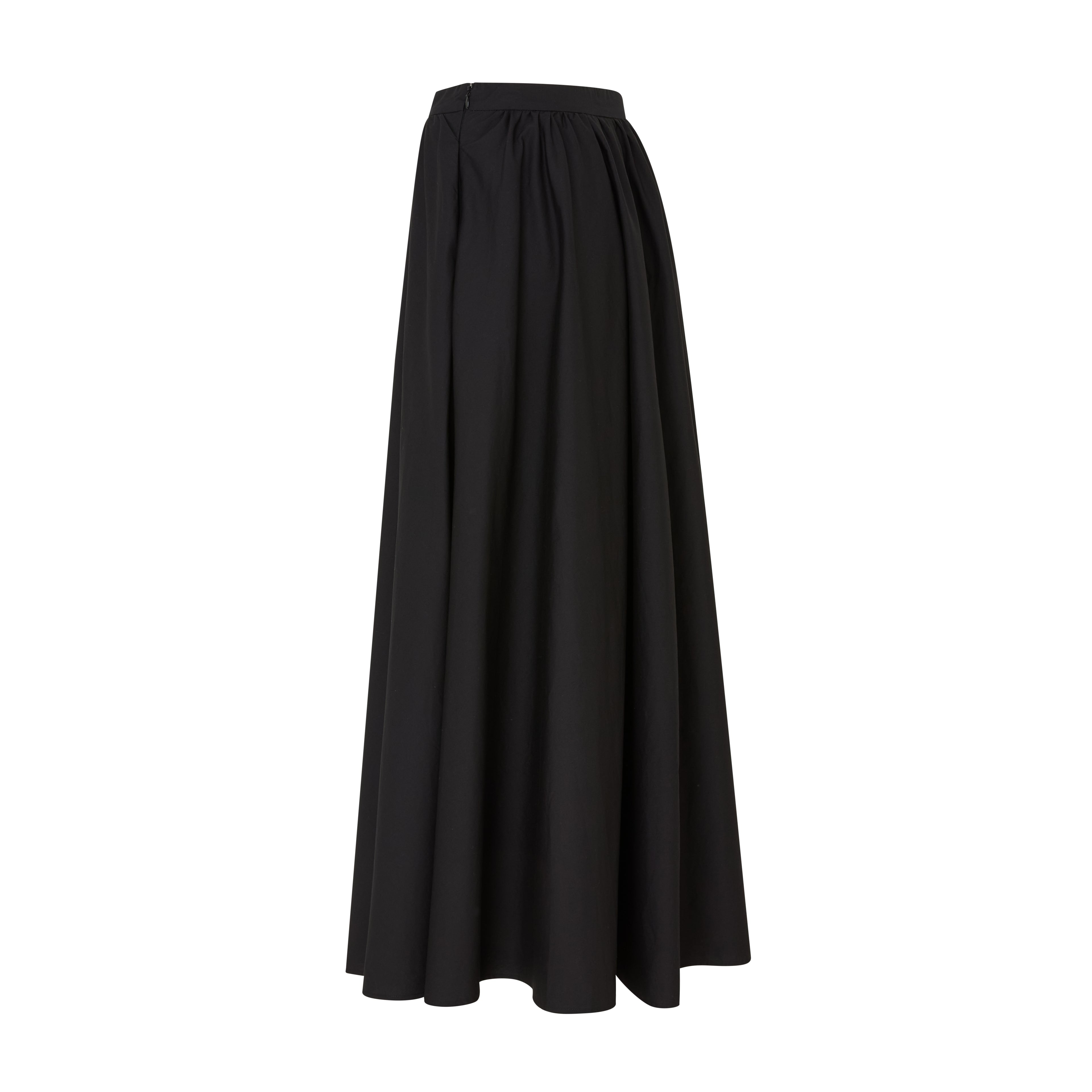 Black | Twill Cotton Maxi