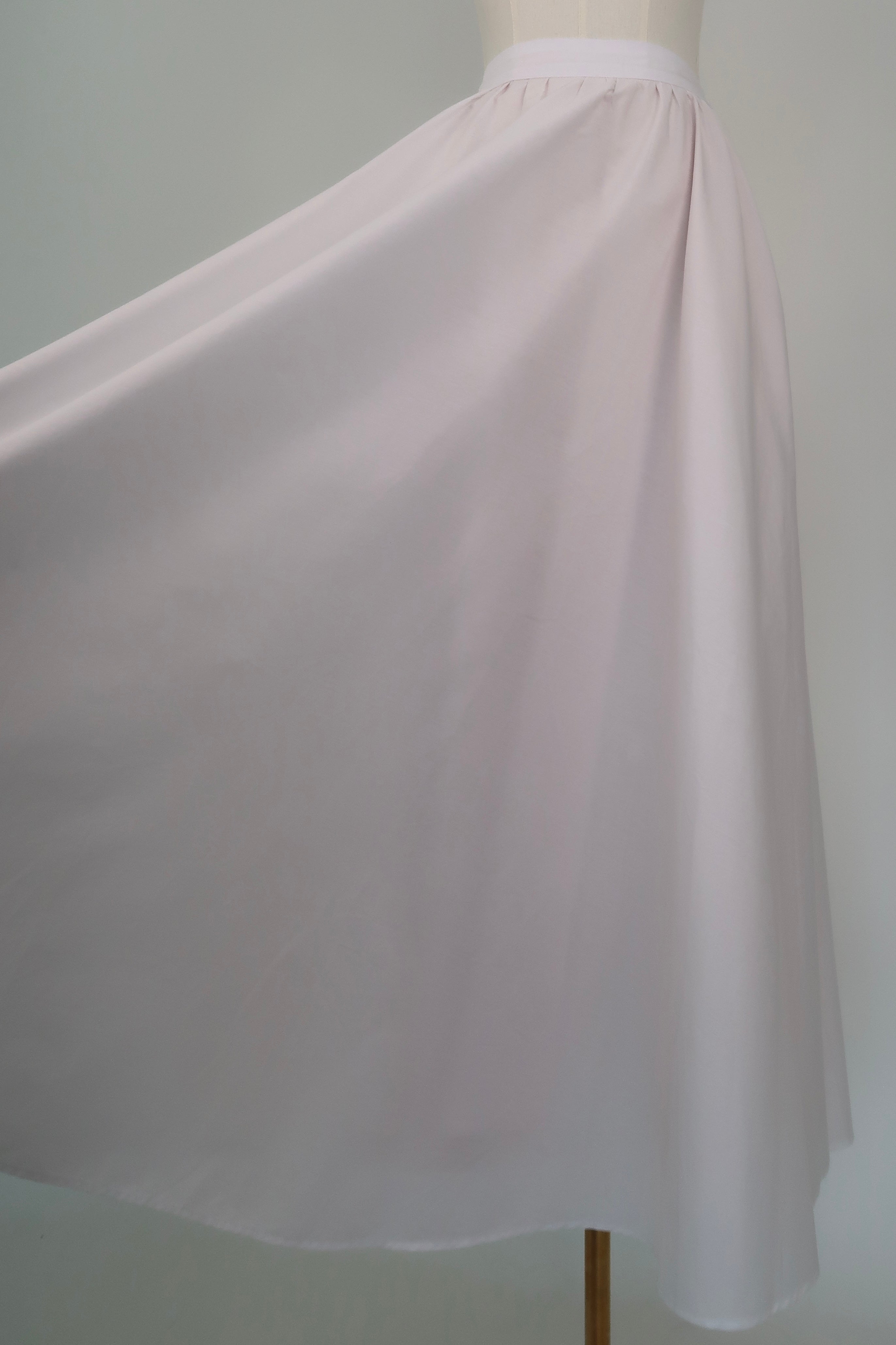 White Cotton Skirt