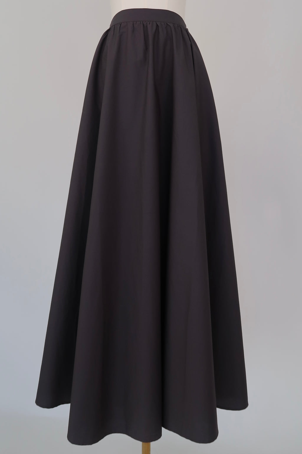 Charcoal Cotton Skirt