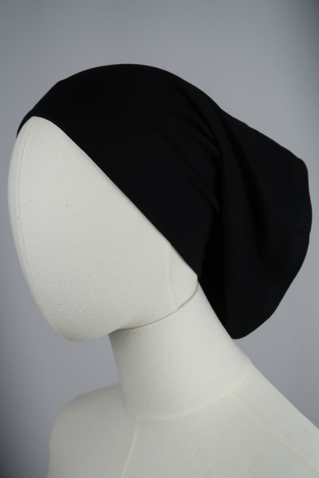 Black Silk-Lined Tube Undercap
