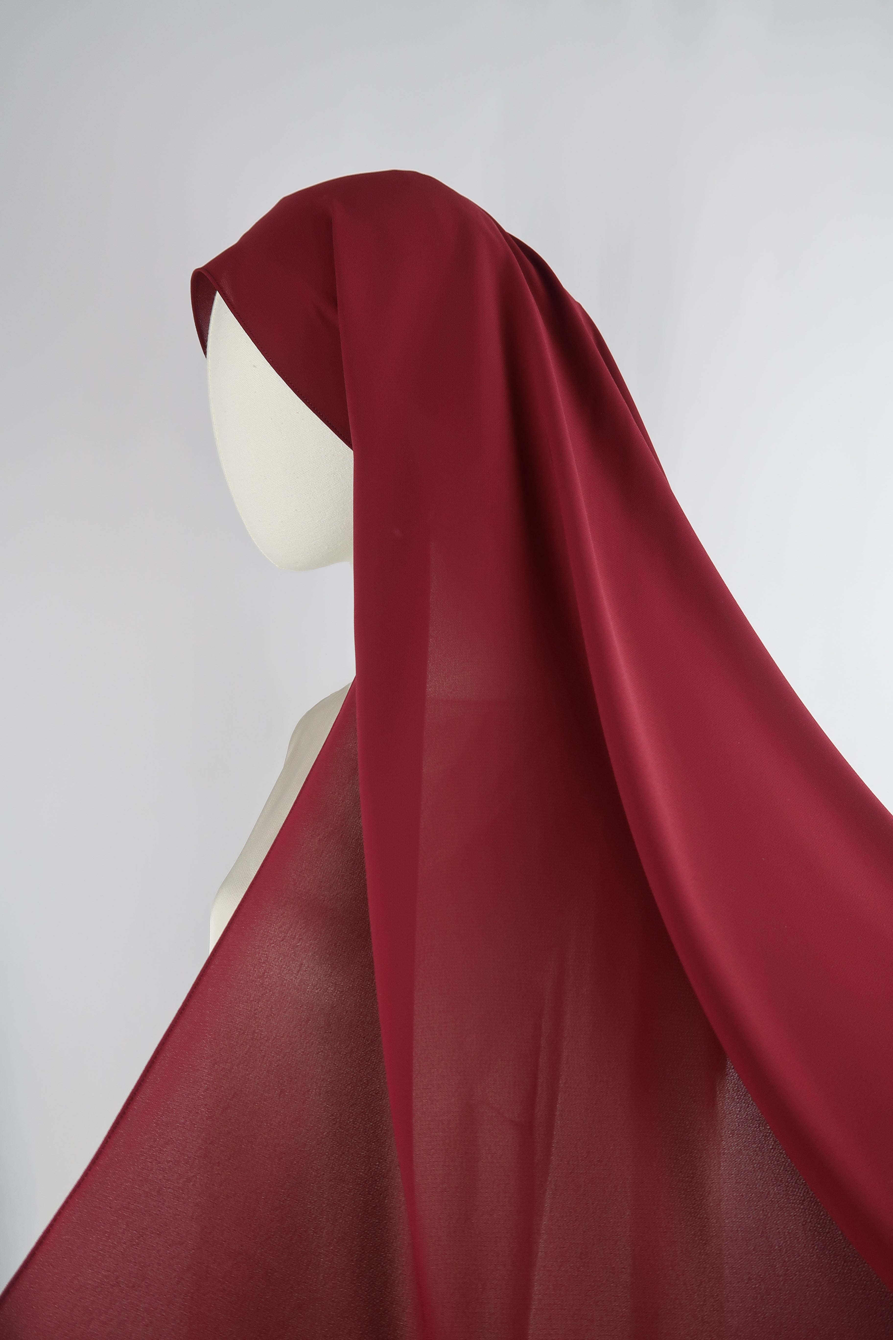 Scarlet Instant Chiffon Hijab