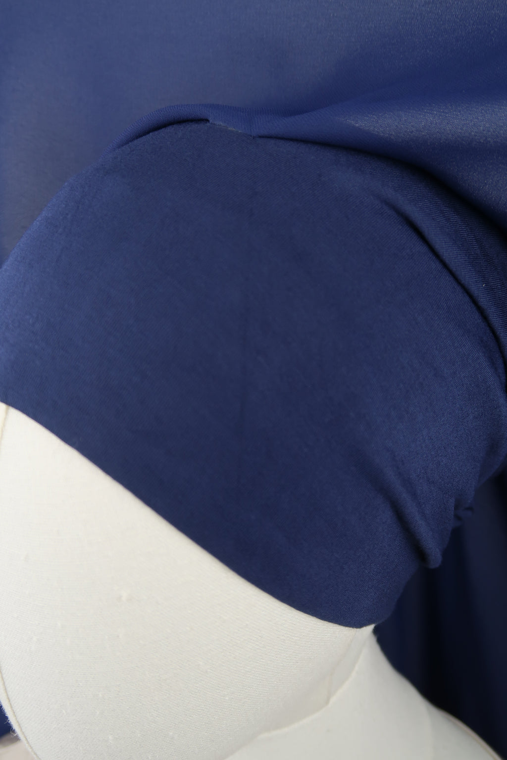 Navy Instant Chiffon Hijab