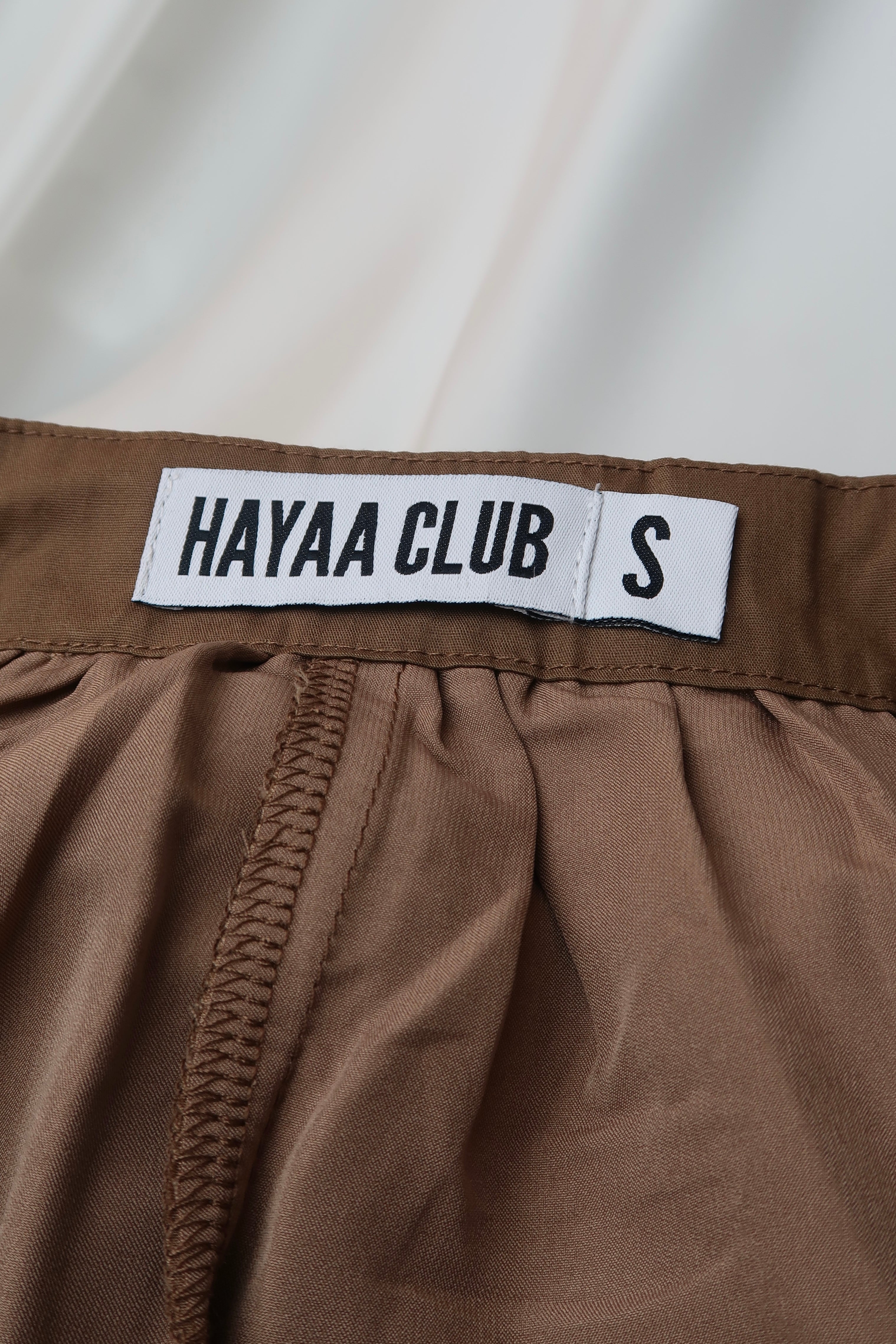 Brown Cotton Skirt