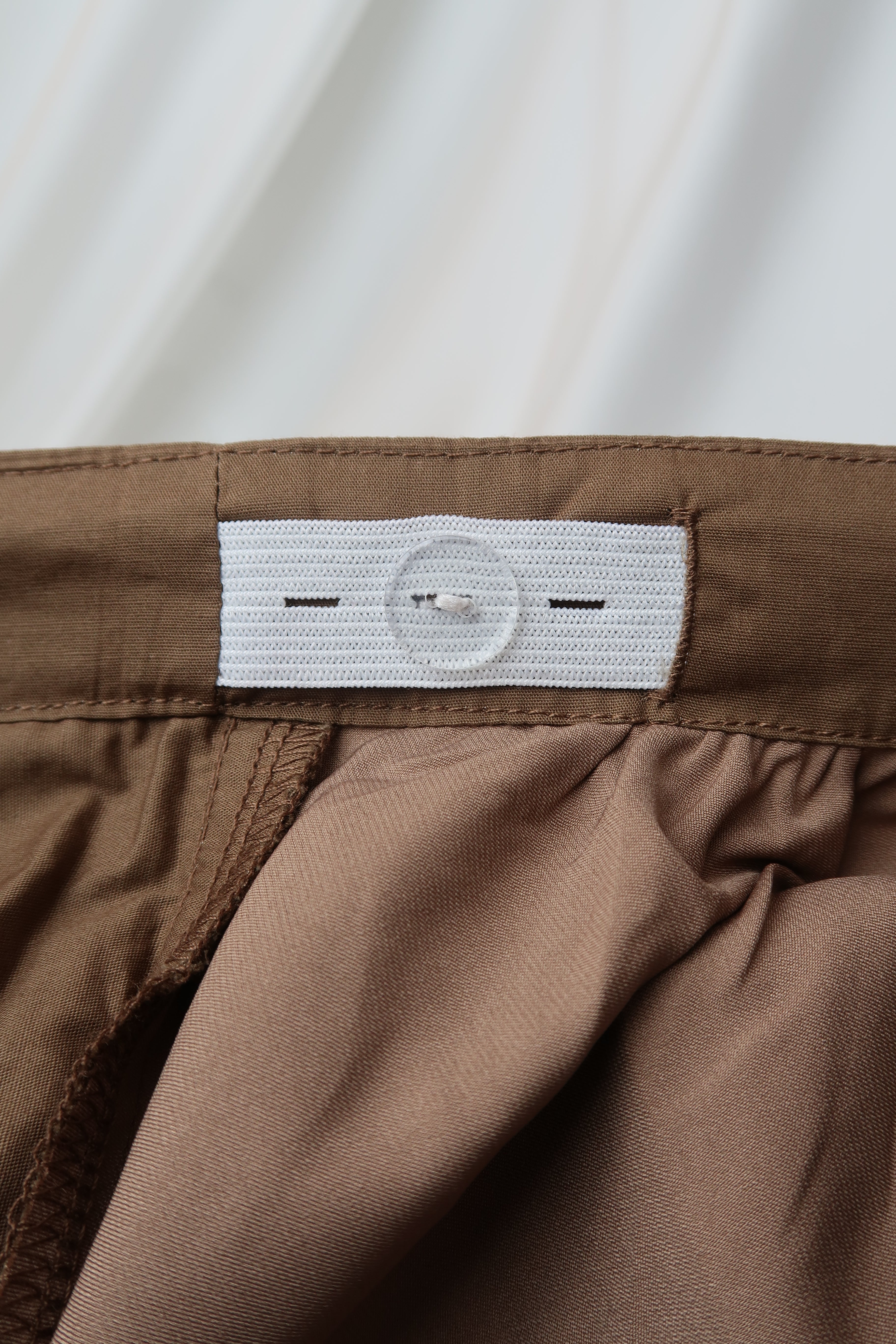 Brown Cotton Skirt