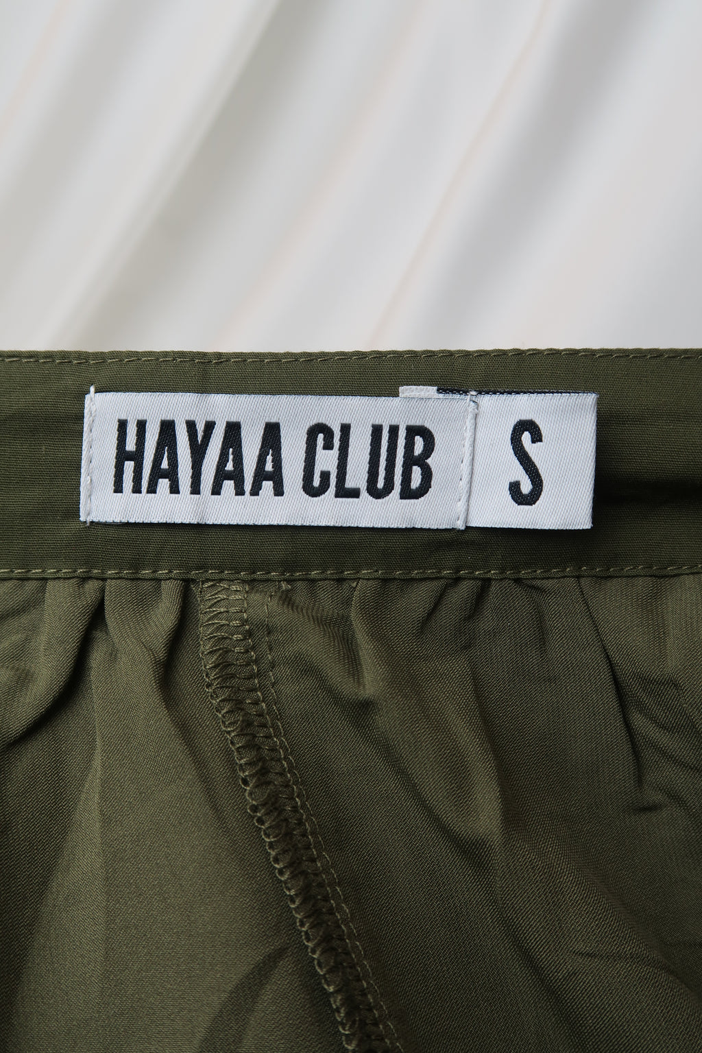 Khaki | Twill Cotton Maxi
