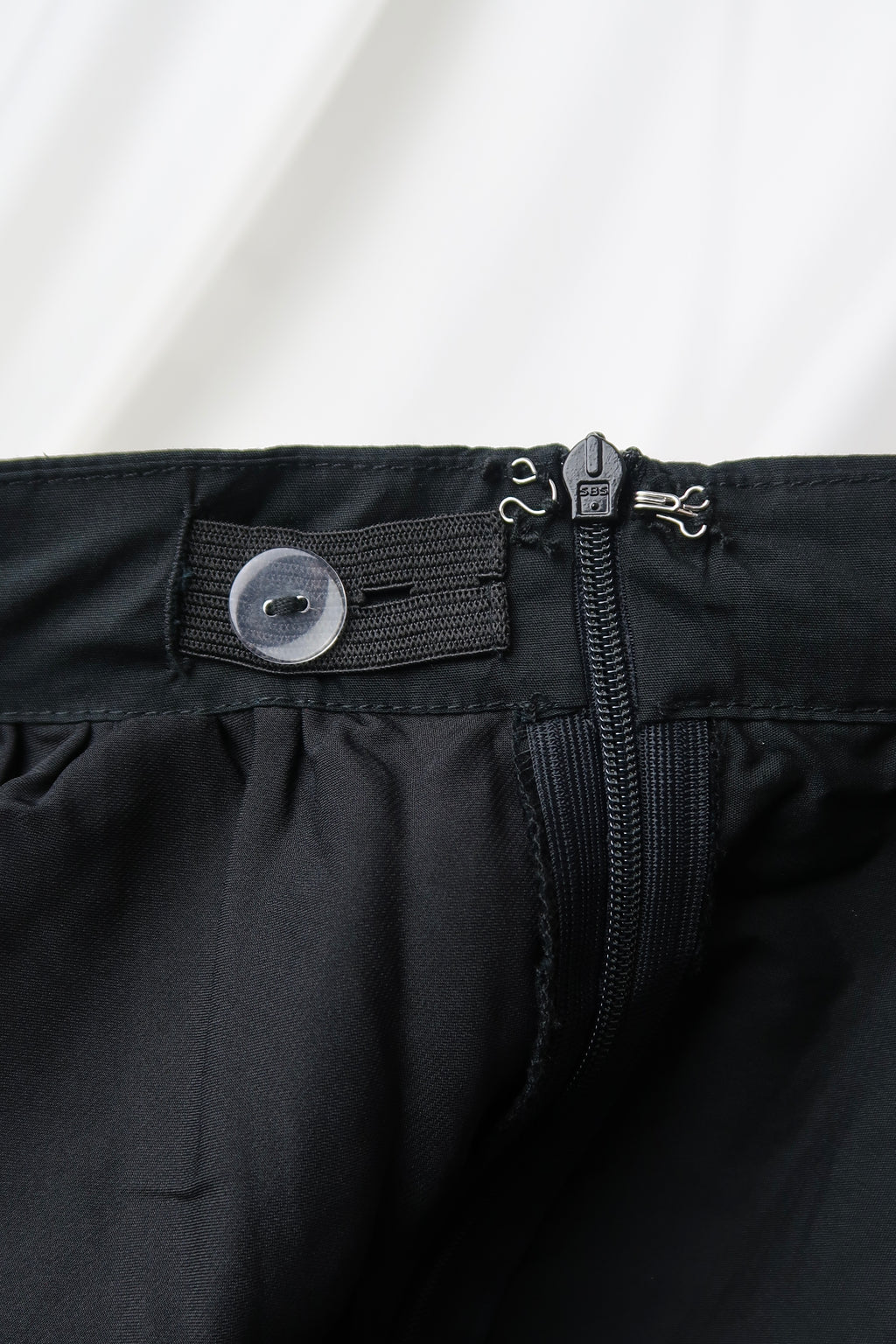 Black Cotton Skirt
