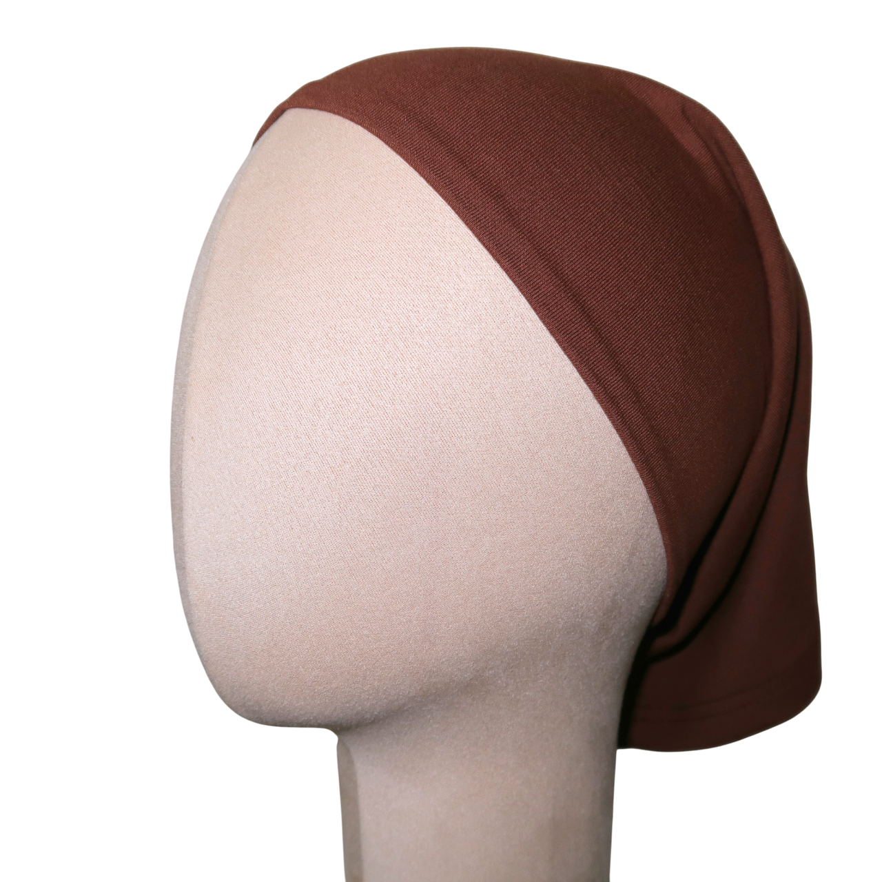 Brown Silk-Lined Tube Undercap