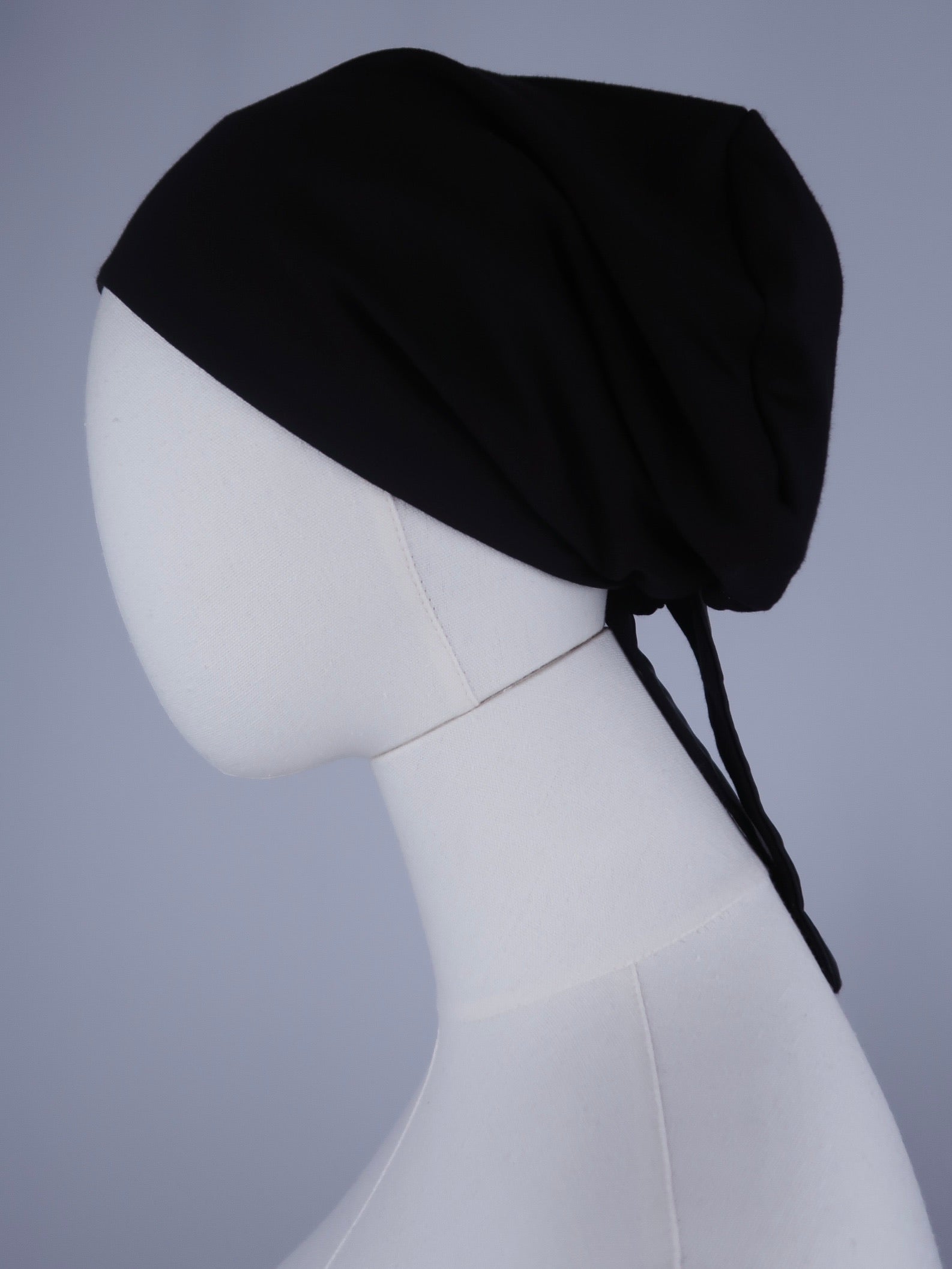 Black Silk-Lined Undercap