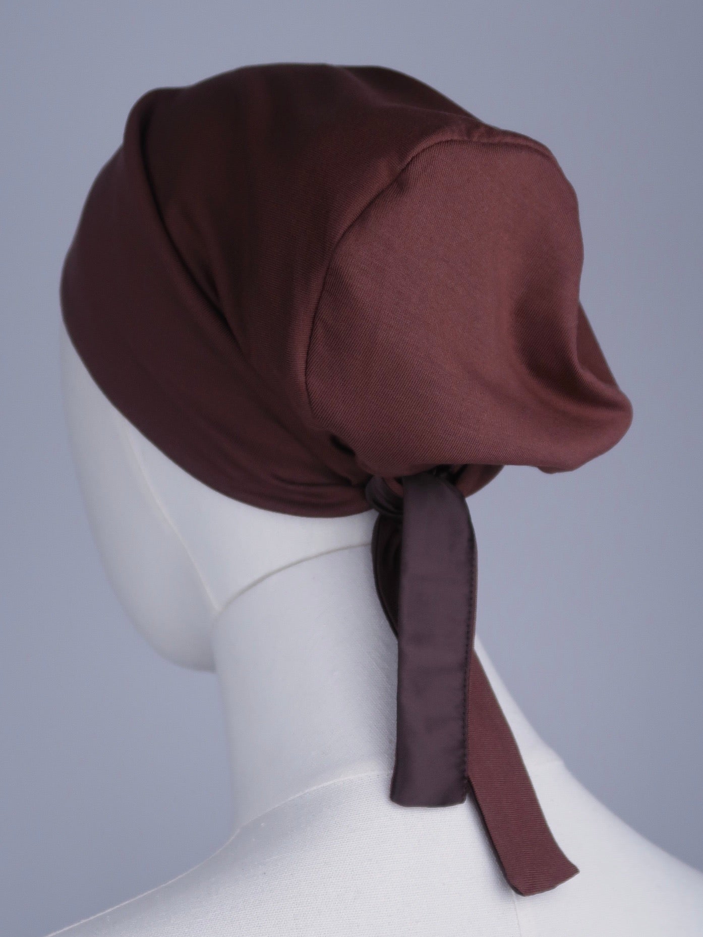 Brown Silk-Lined Undercap