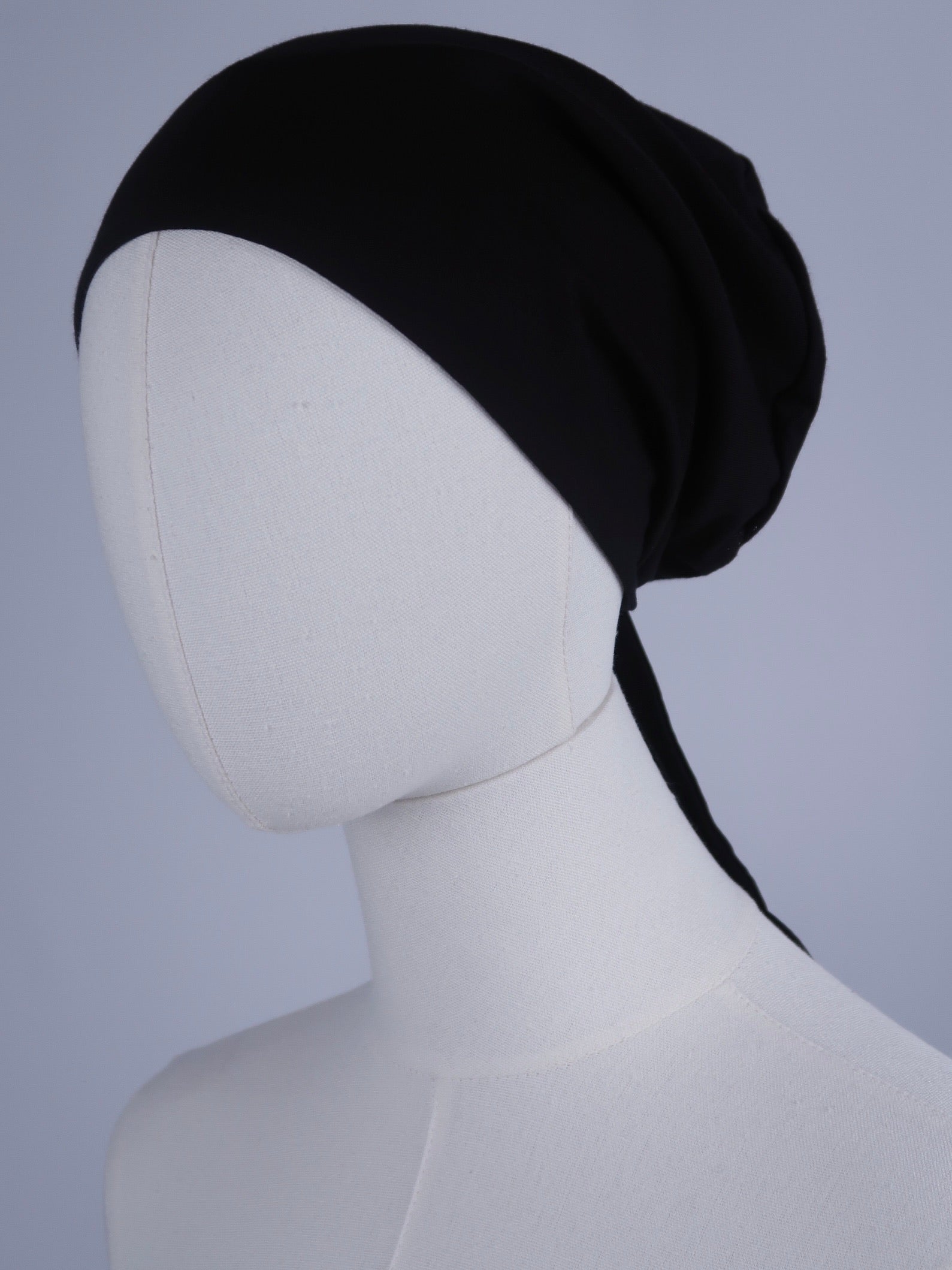 Black Silk-Lined Undercap
