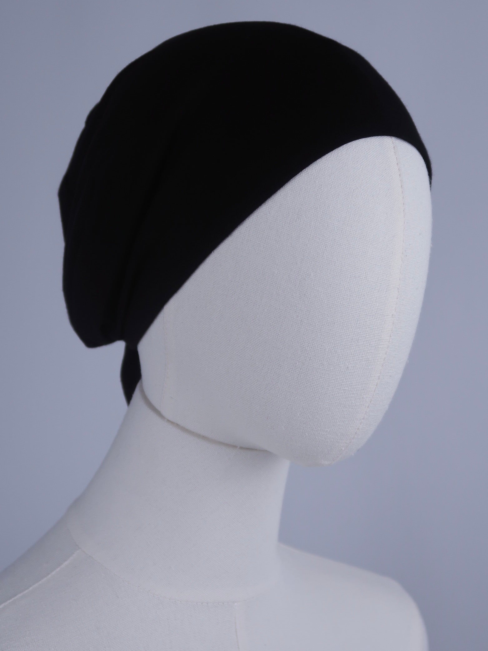 Black Silk-Lined Undercap