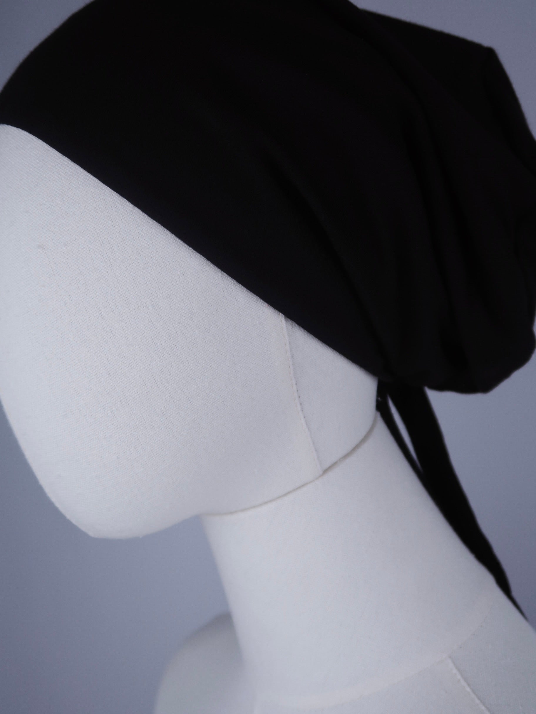 Black Silk-Lined Undercap