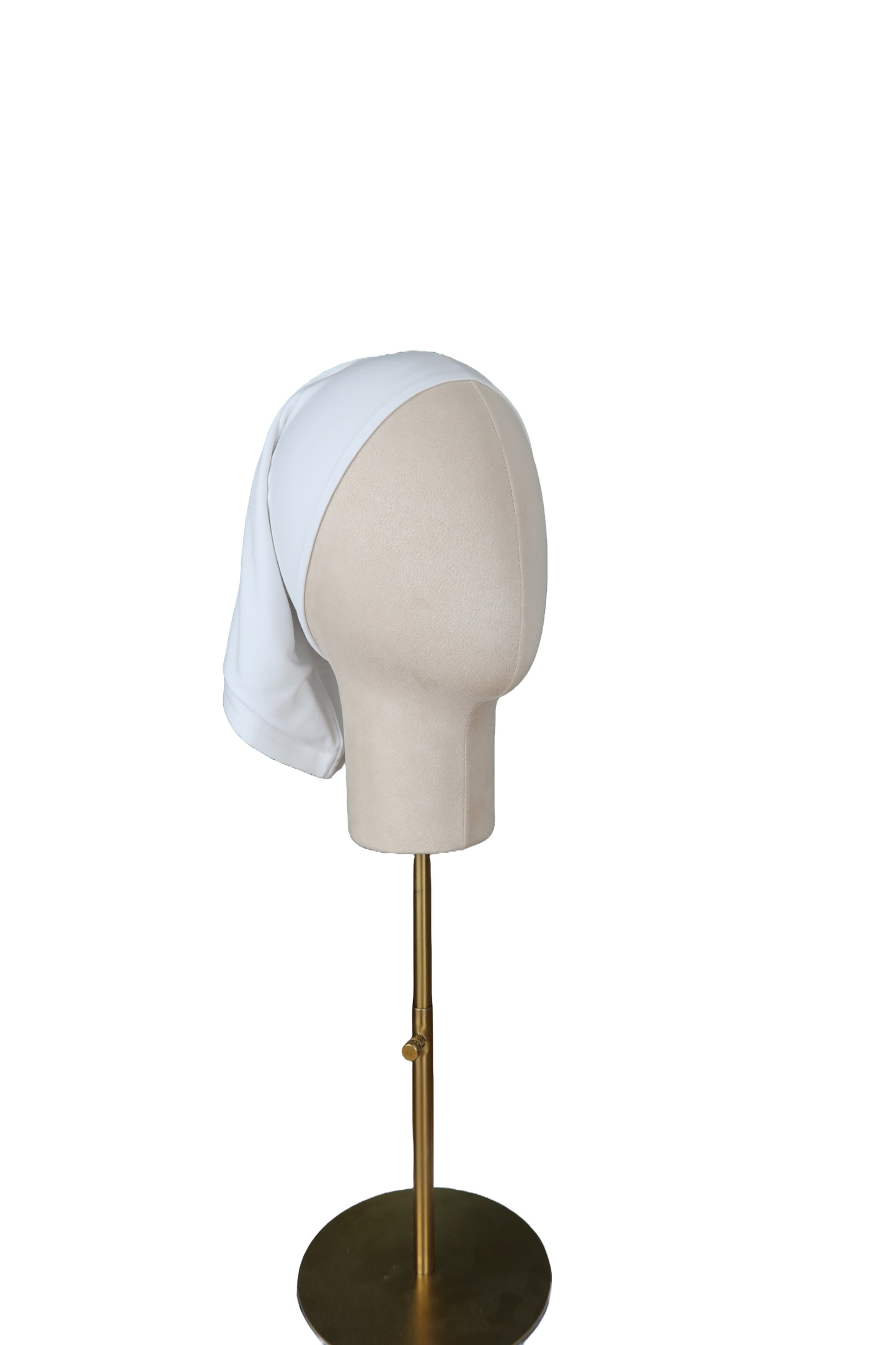White Silk-Lined Tube Undercap